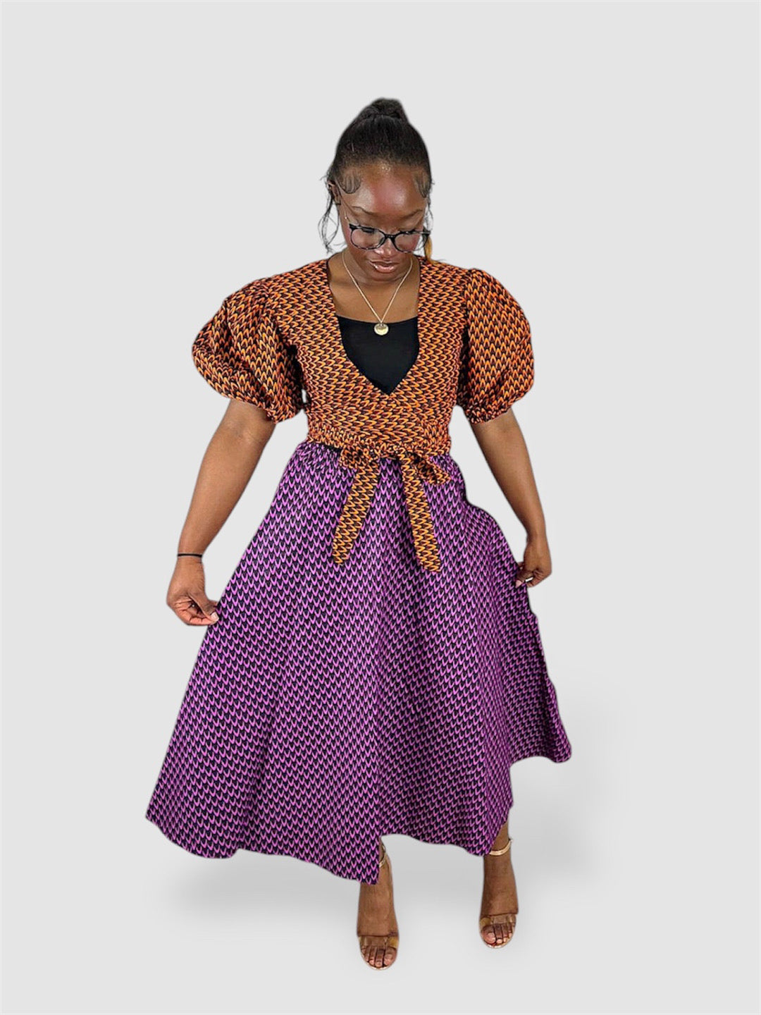 SIMI CROP TOP AND SKIRT