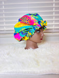 Kids Reversible Satin Bonnet – 2-in-1 Hair Protection