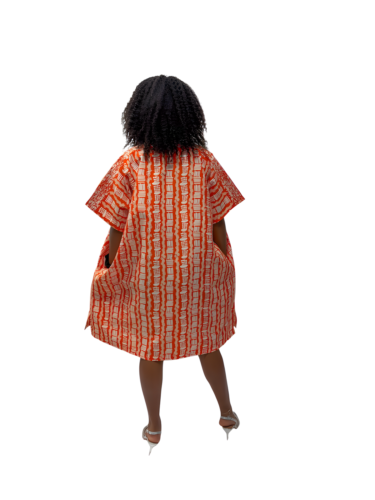 THE KEFI BOLD KAFTAN DRESS