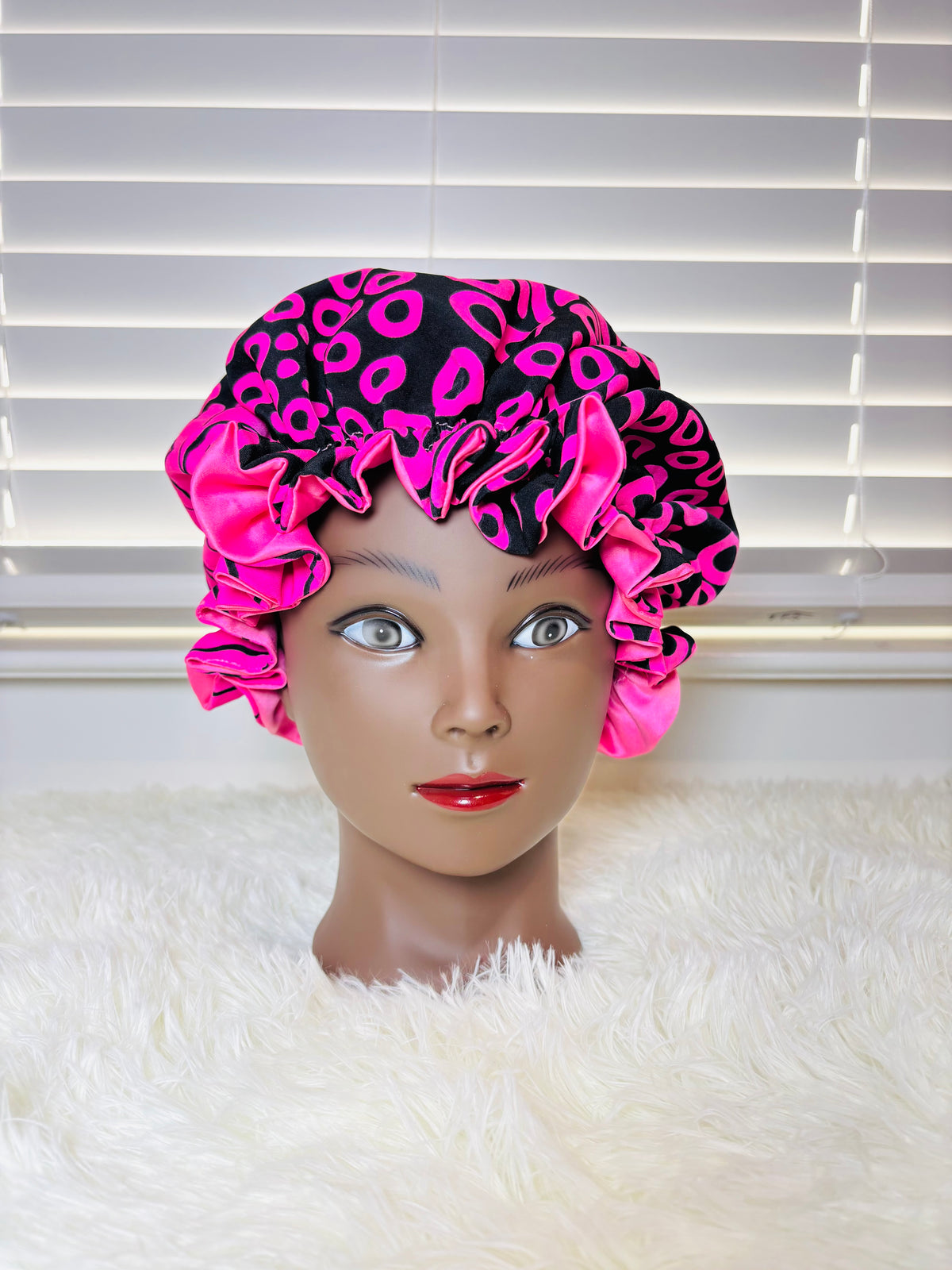 Kids Reversible Satin Bonnet – 2-in-1 Hair Protection