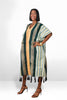 OBIM ASO-OKE DRESS WITH TASSELS