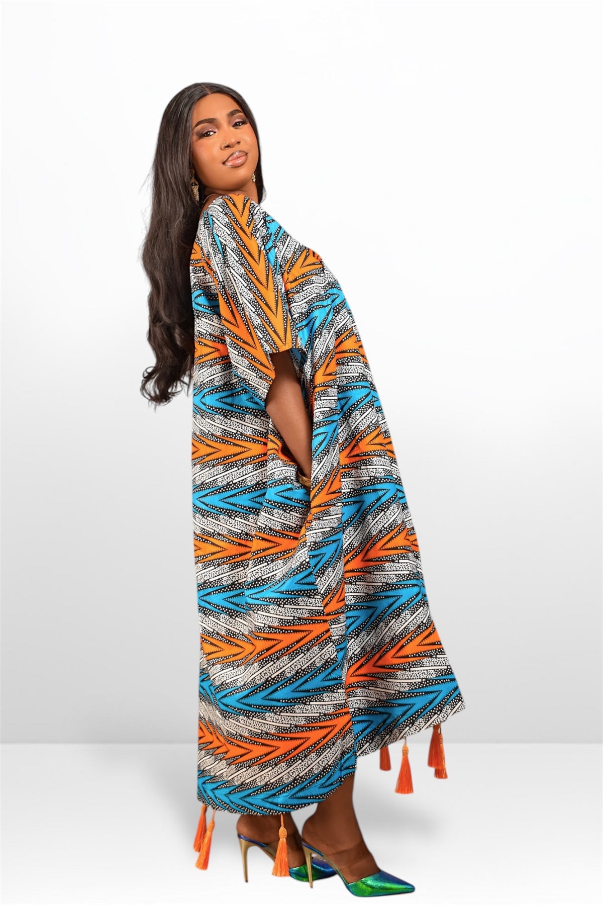 TENIOLA DRESS(WITH TASSELS)