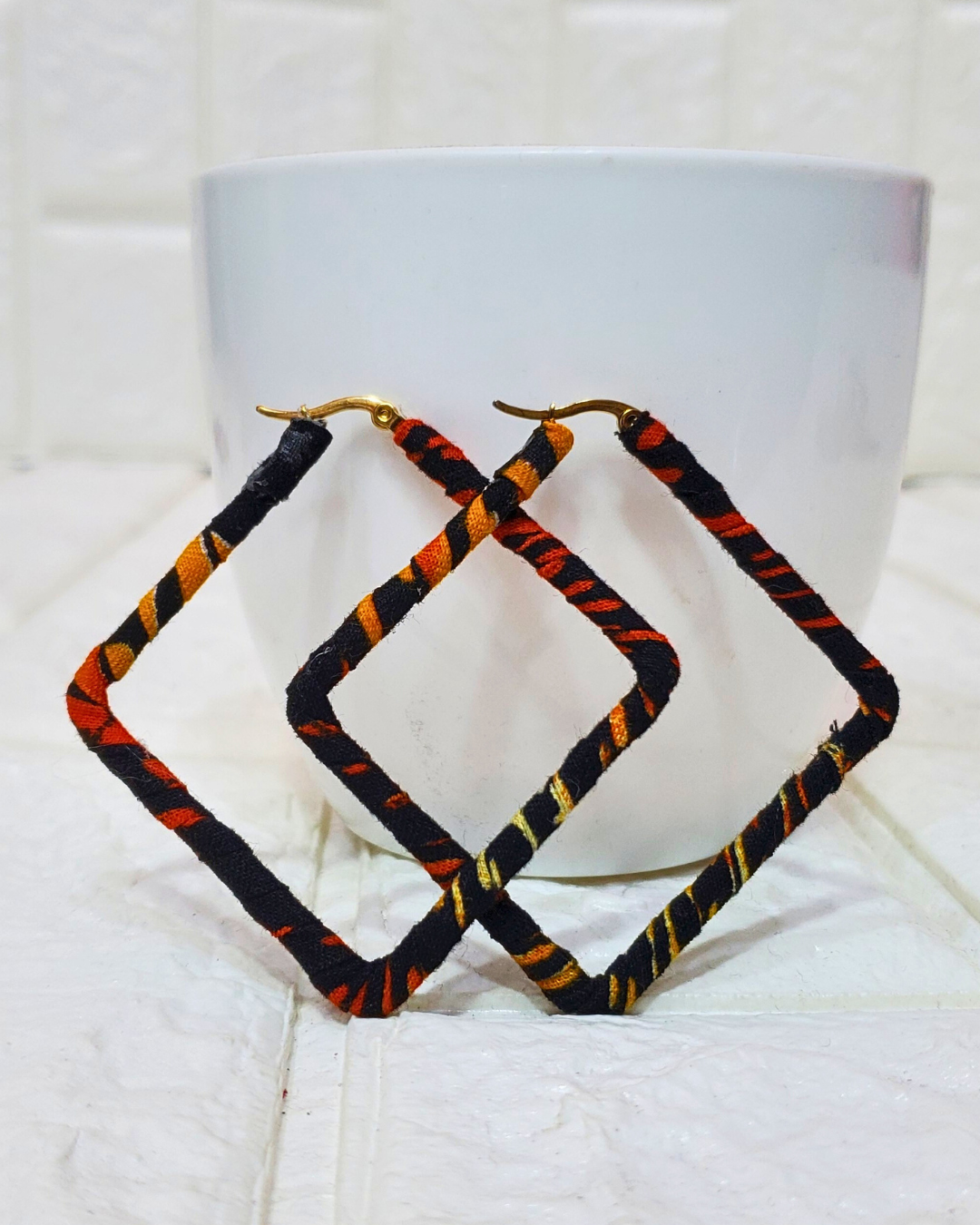 Arewa Diamond Shape Earrings
