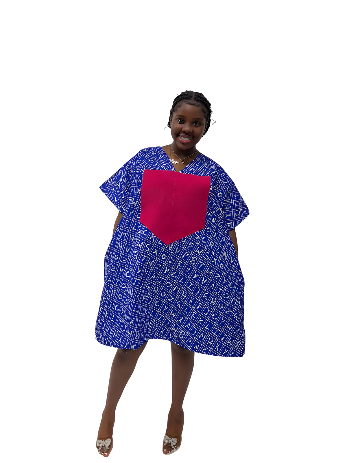 THE KEFI BOLD KAFTAN DRESS