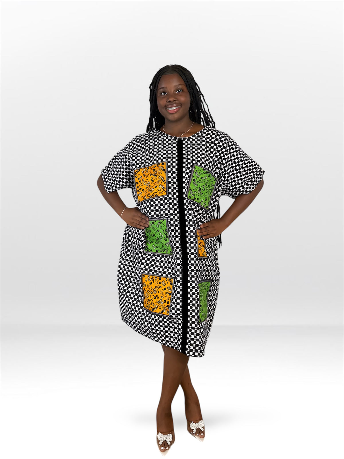 Patch Pop Shift Dress