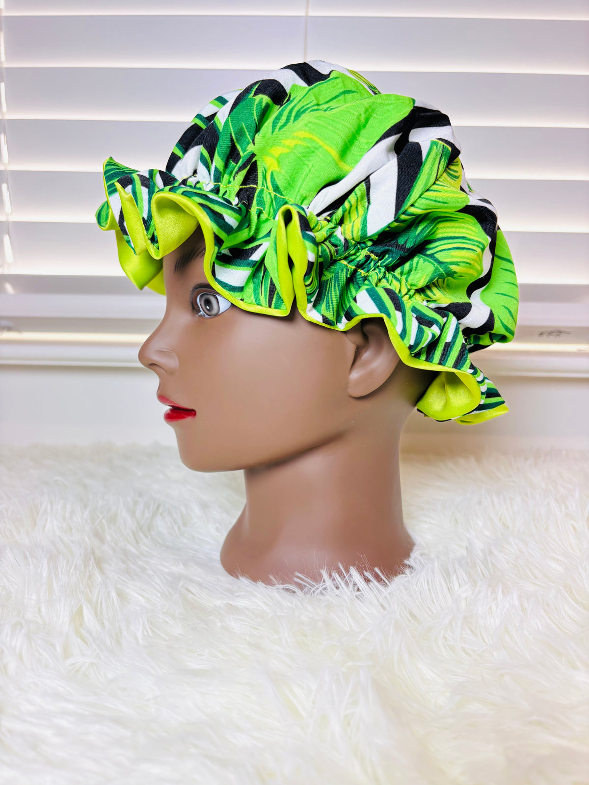 Kids Reversible Satin Bonnet – 2-in-1 Hair Protection