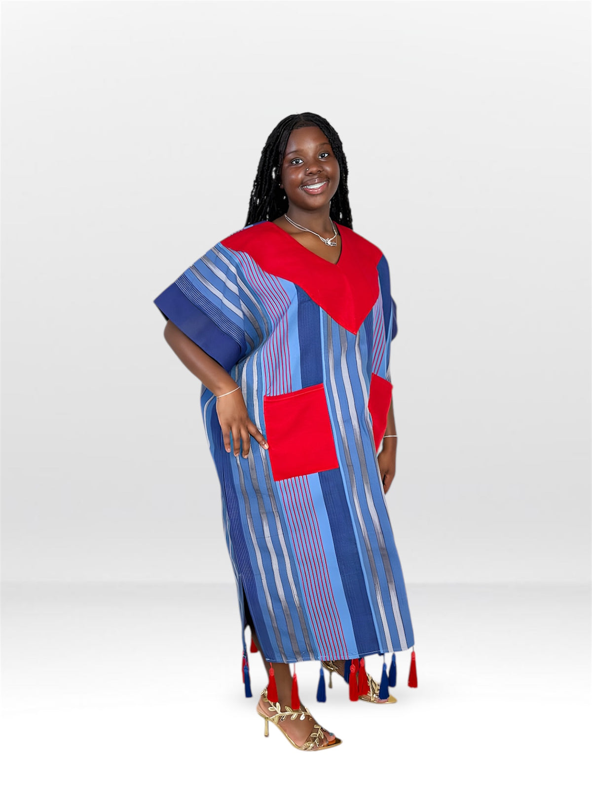 HALIMA ASO-OKE DRESS