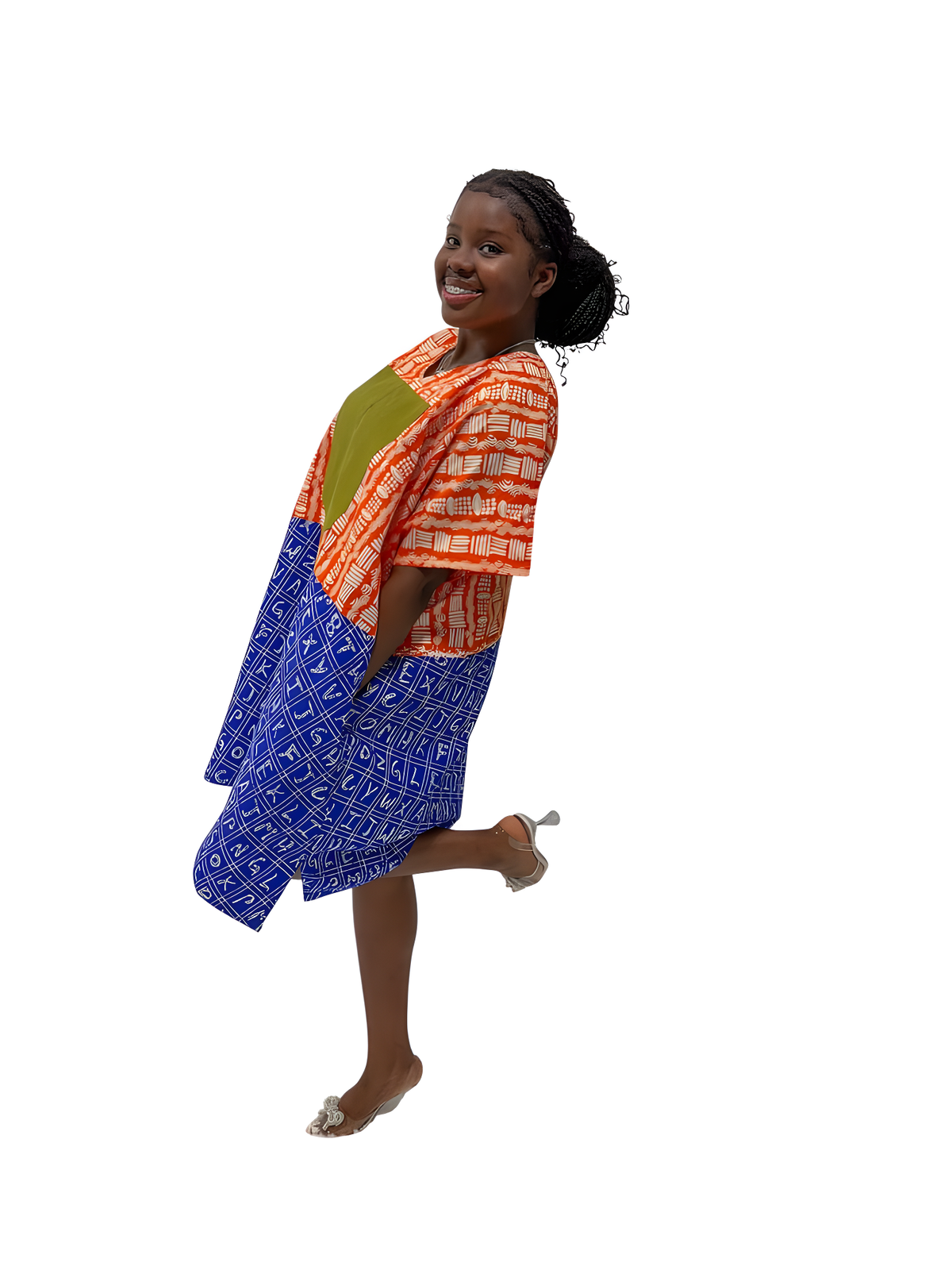THE KEFI BOLD KAFTAN DRESS