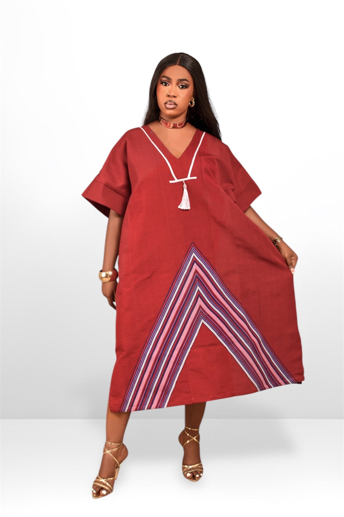 THE LAUREL ASO-OKE DRESS