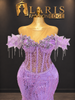 LAVENDER STARLIGHT DRESS