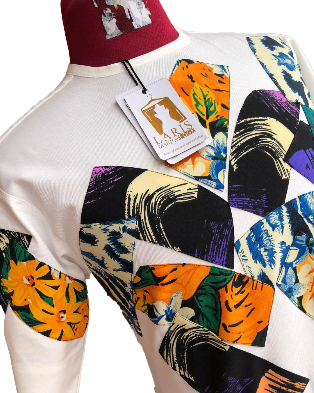 Men’s patchwork native