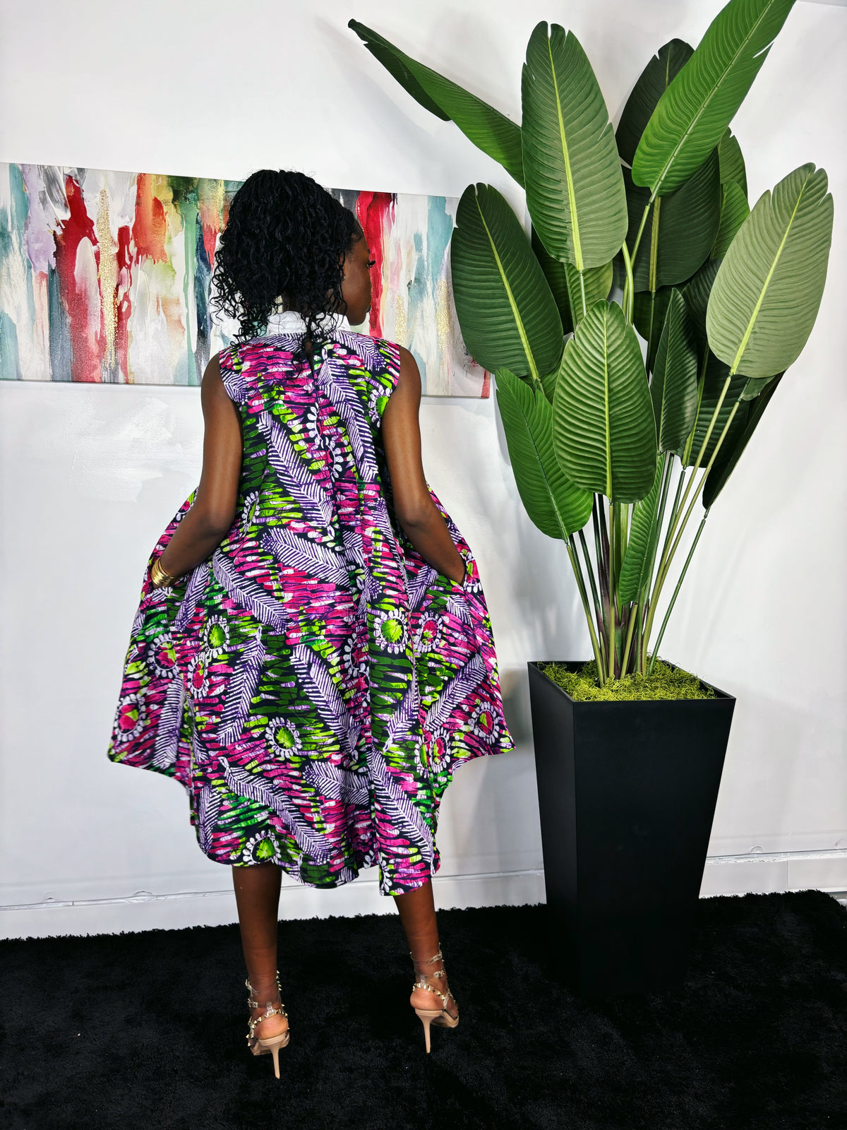 SHEWA COLLARED DRESS