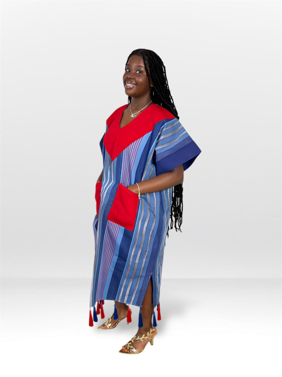 HALIMA ASO-OKE DRESS