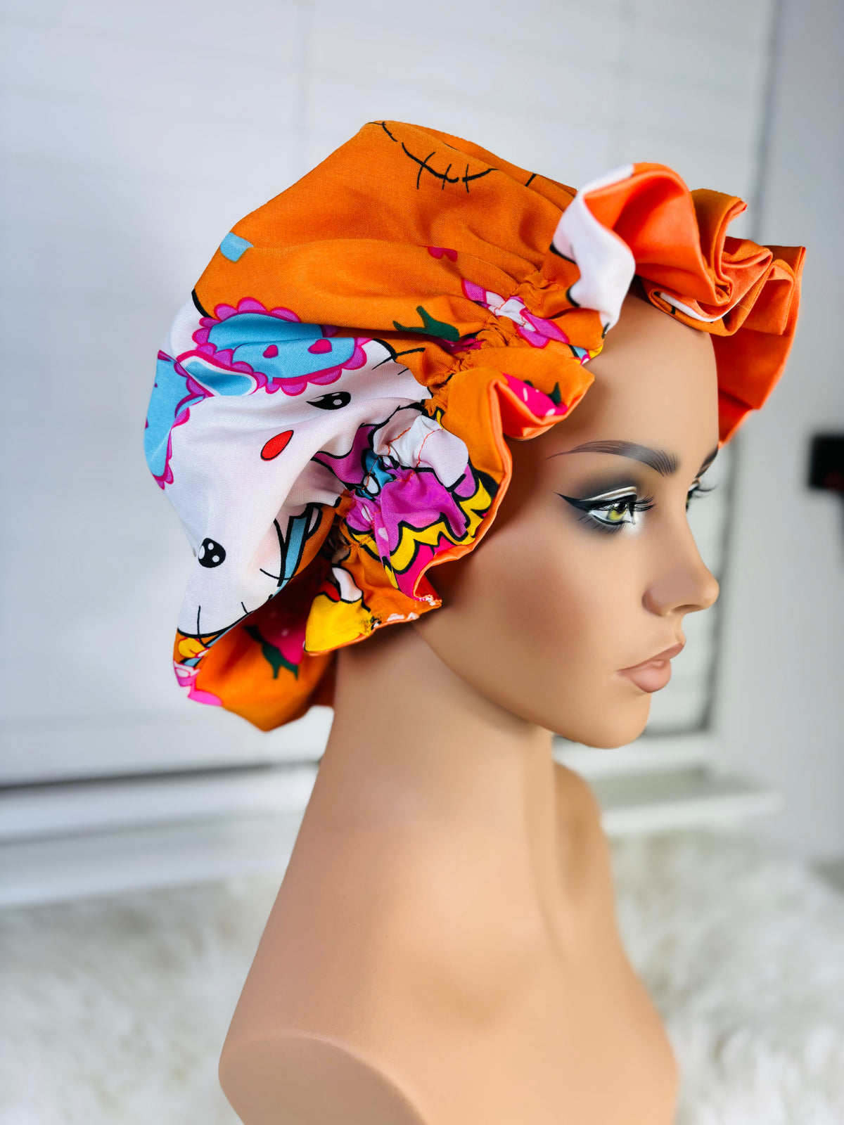 Reversible Satin Bonnet – 2-in-1 Hair Protection