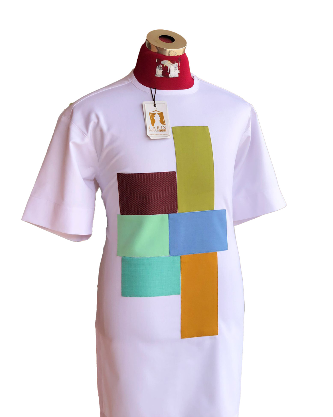 Men’s patchwork native