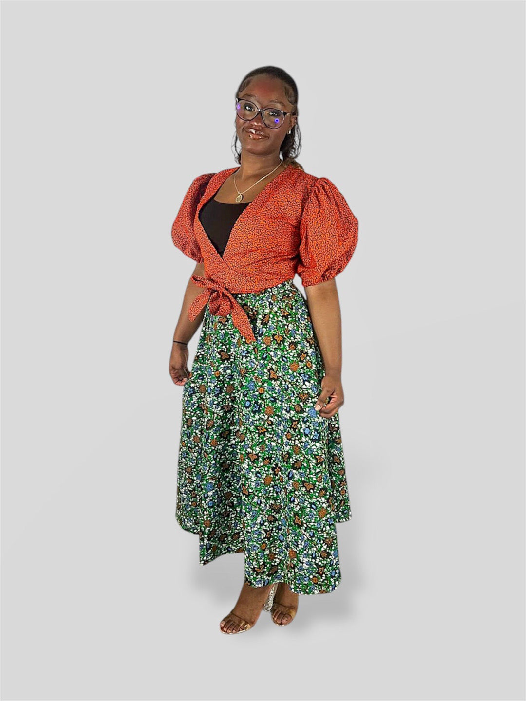SIMI CROP TOP AND SKIRT