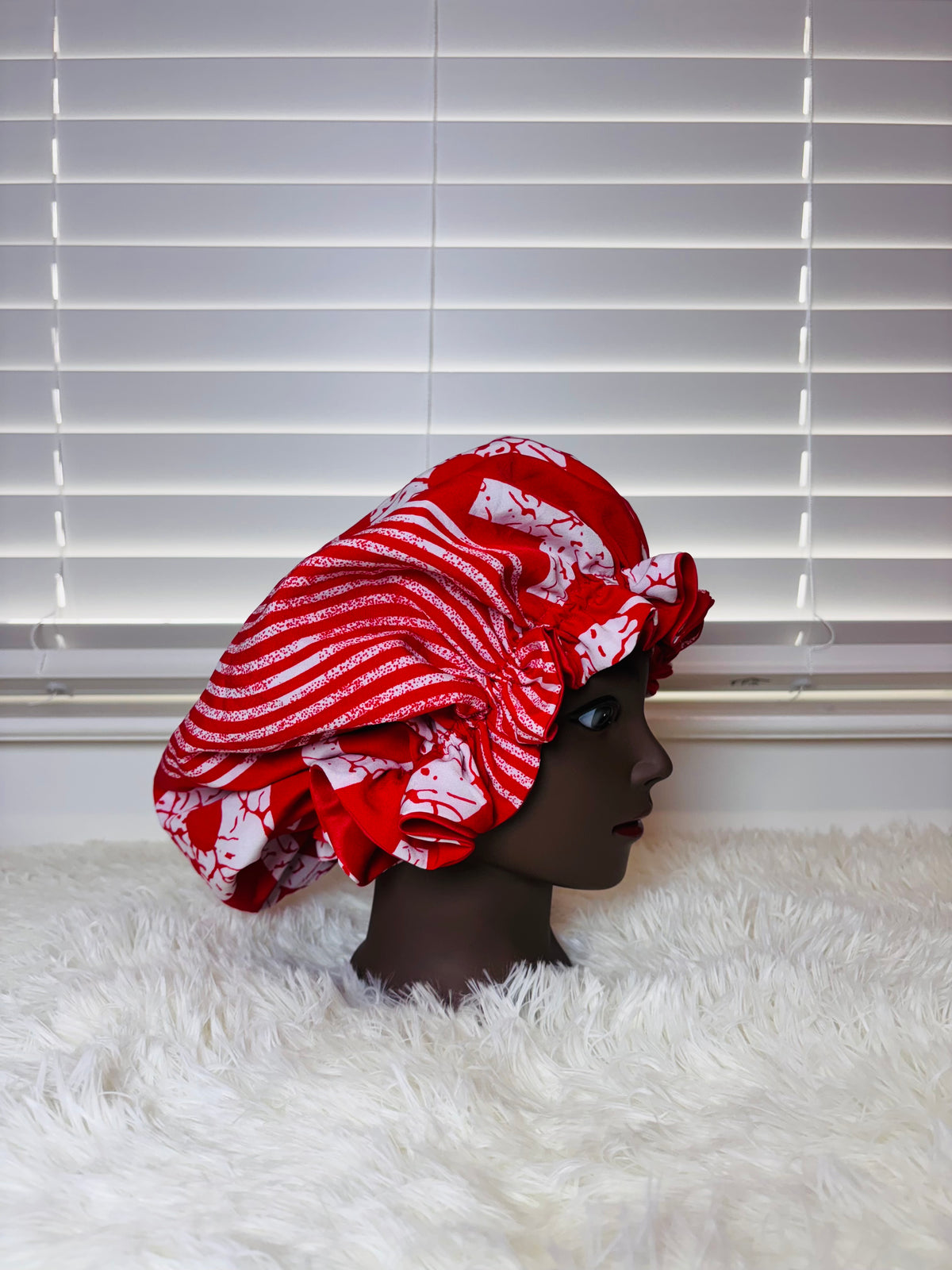 Kids Reversible Satin Bonnet – 2-in-1 Hair Protection
