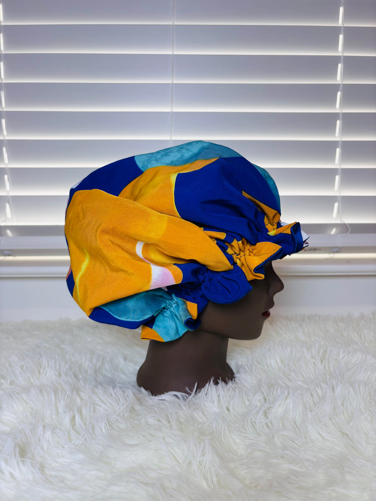 Kids Reversible Satin Bonnet – 2-in-1 Hair Protection