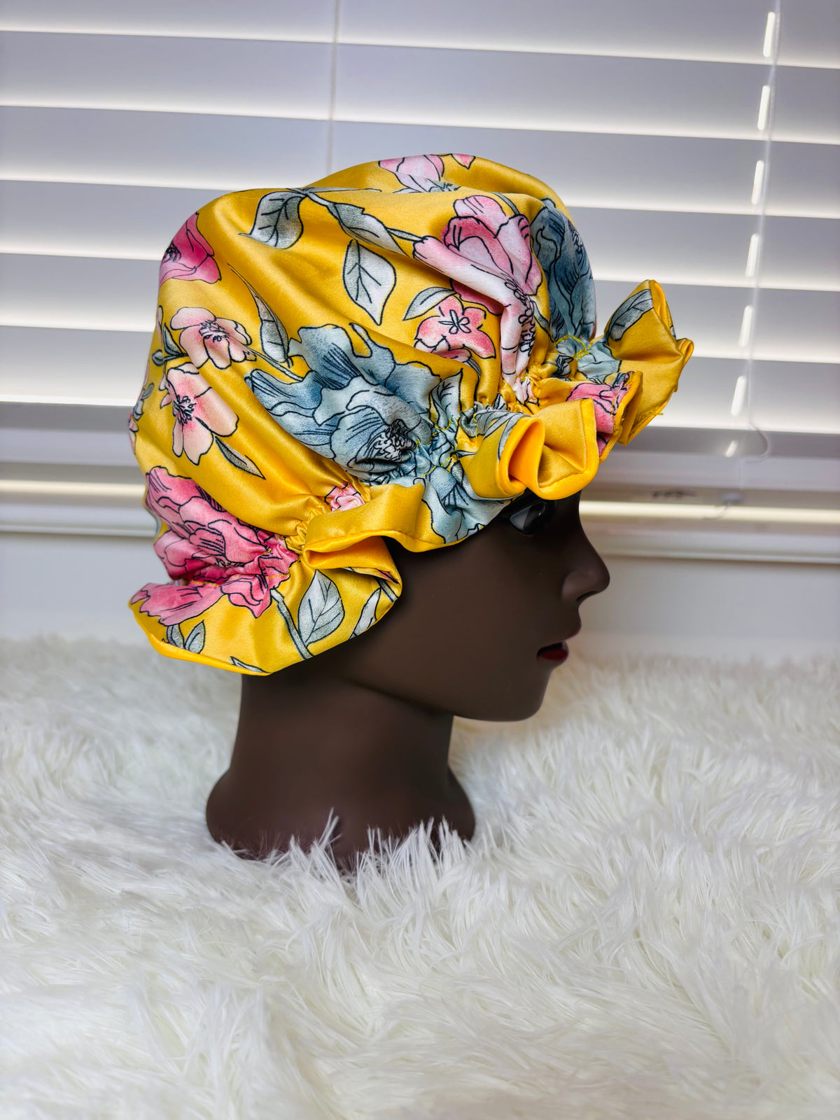 Kids Reversible Satin Bonnet – 2-in-1 Hair Protection