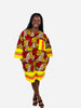 SUNBURST DASHIKI DRESS