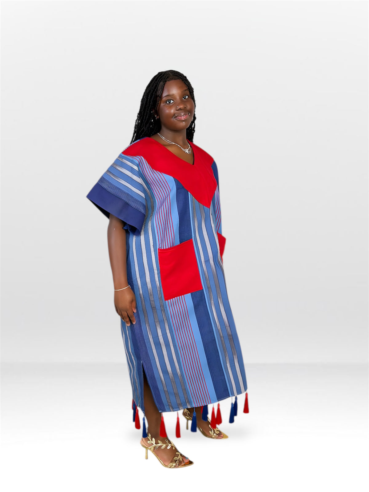 HALIMA ASO-OKE DRESS
