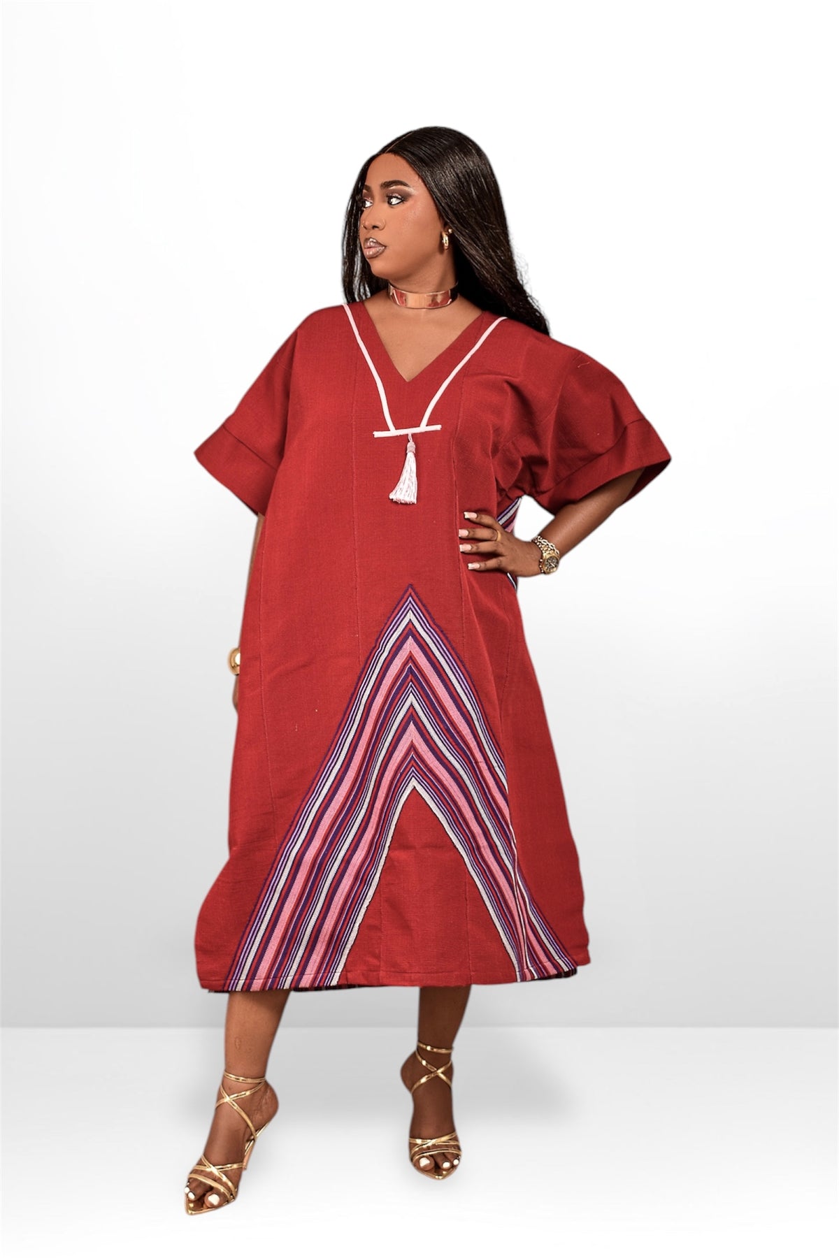 THE LAUREL ASO-OKE DRESS