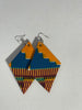 AREWA RHOMBUS SHAPE EARRINGS
