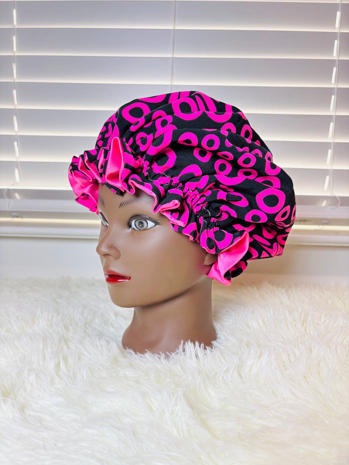 Kids Reversible Satin Bonnet – 2-in-1 Hair Protection