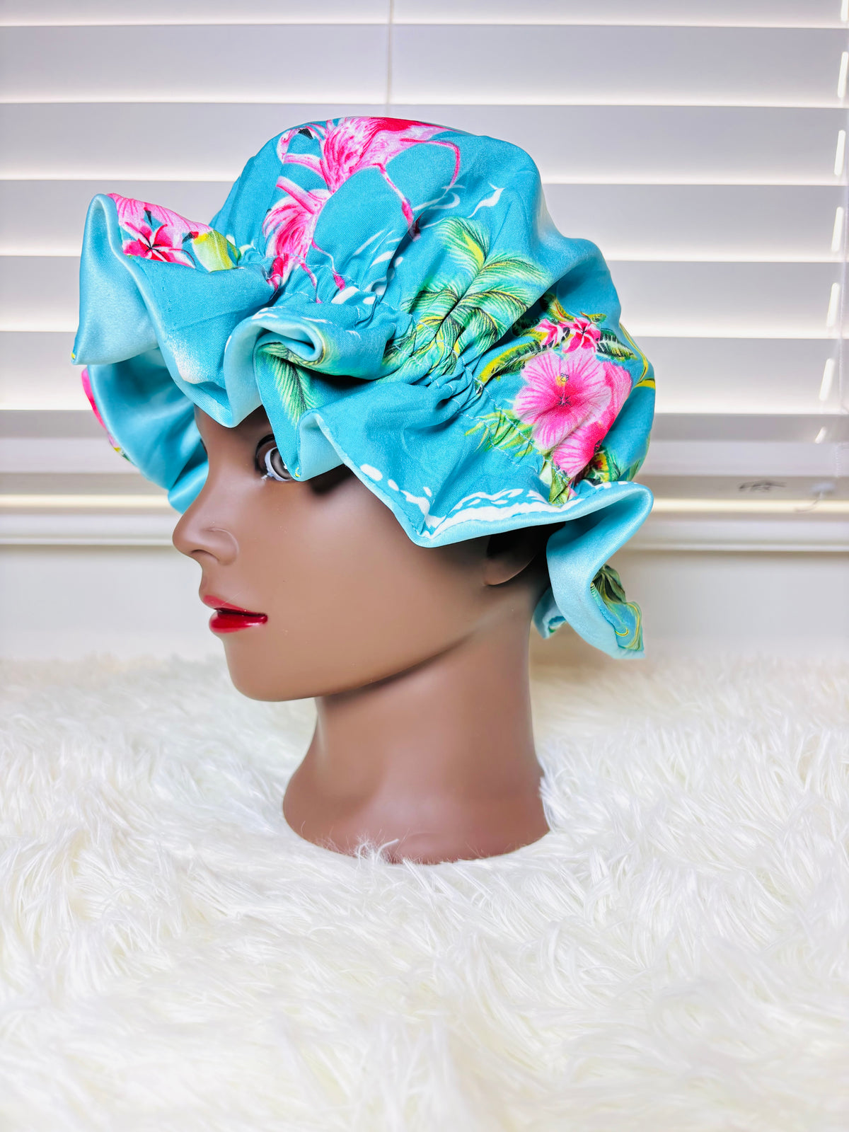 kids Reversible Satin Bonnet – 2-in-1 Hair Protection