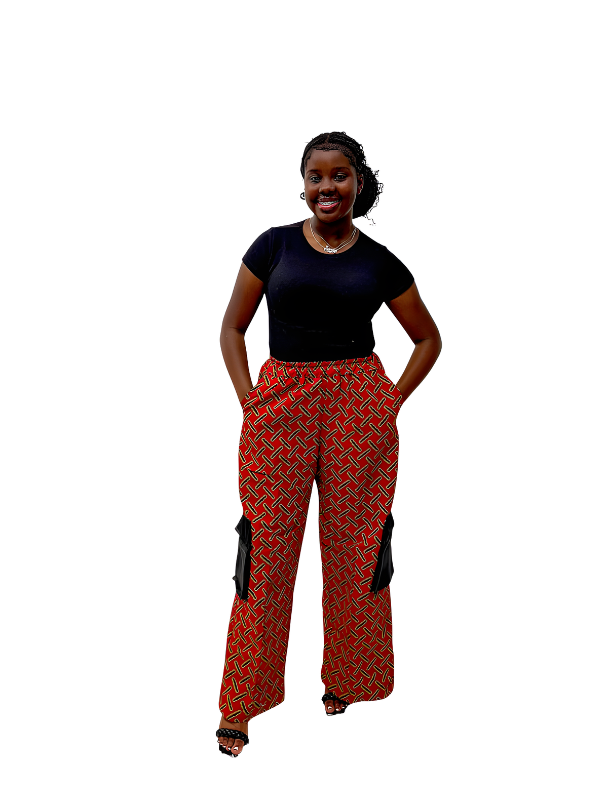 SUNSET VINE CARGO PANTS