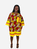SUNBURST DASHIKI DRESS
