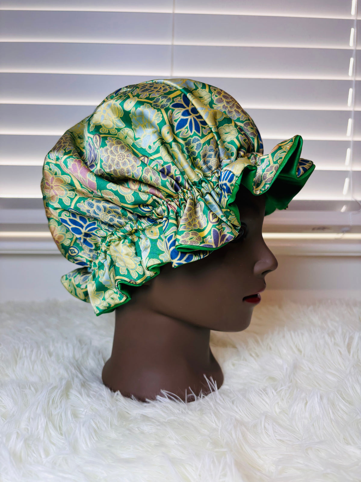 Kids Reversible Satin Bonnet – 2-in-1 Hair Protection