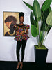 AREWA PEPLUM TOP