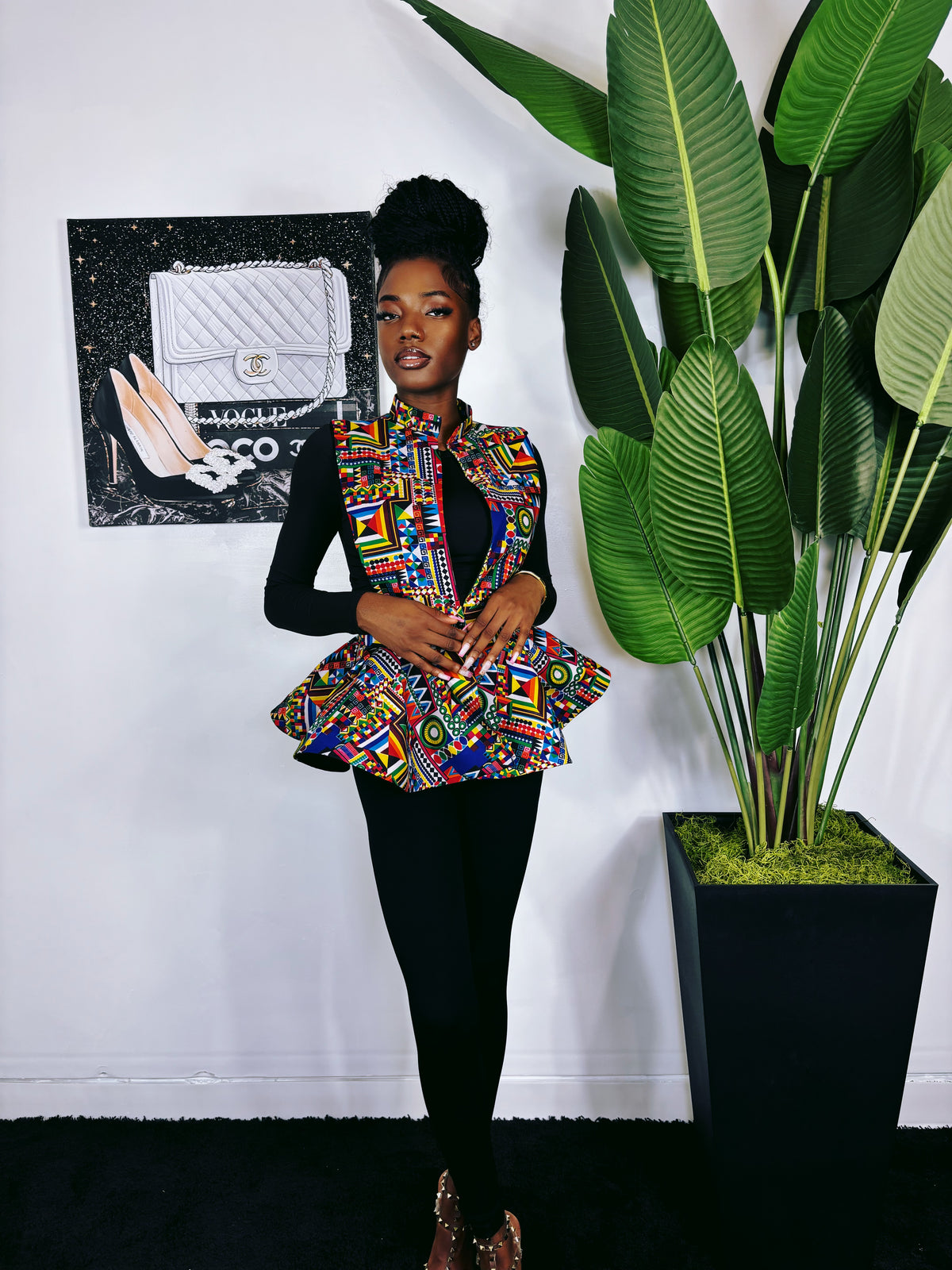 BUSOLA PEPLUM TOP