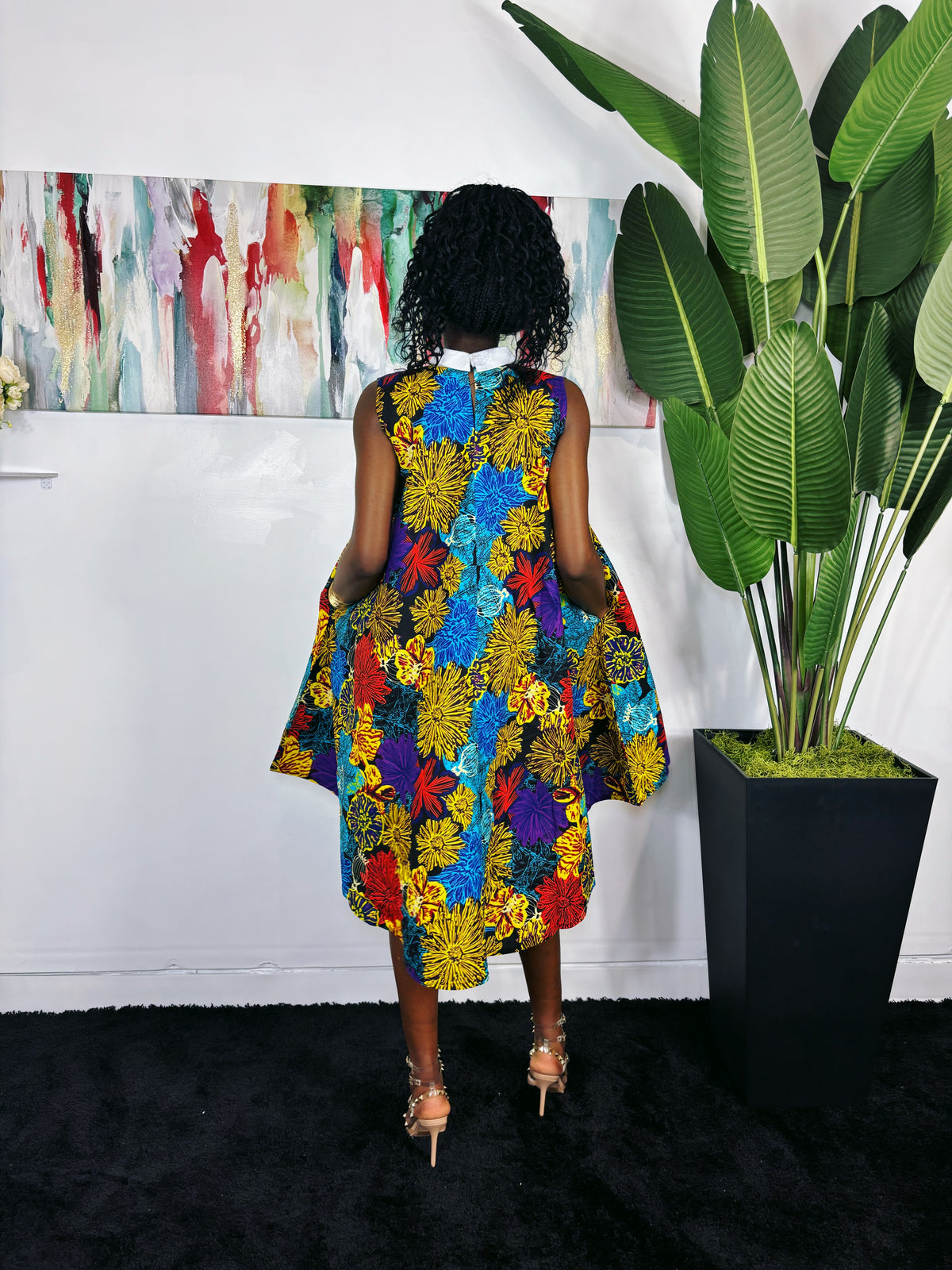 SHEWA COLLARED DRESS