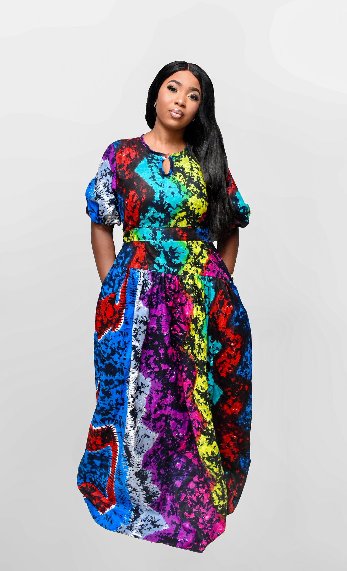 MIDE SKATER DRESS