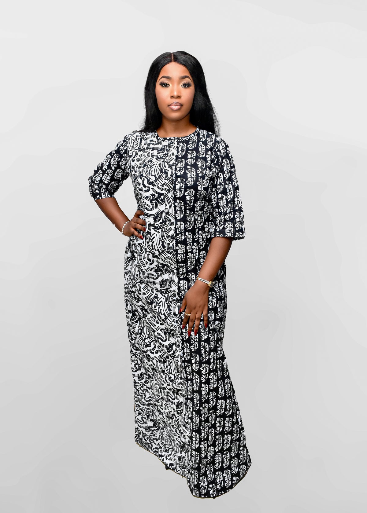 DOLLY BUTTON DOWN DRESS
